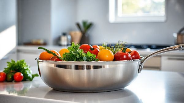 Découvrez les avantages d'une poêle inox 18/10 pour cuisiner sain