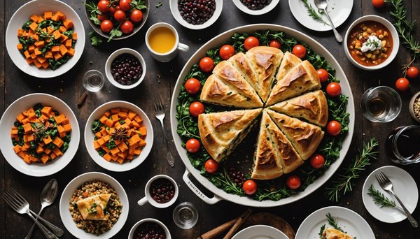 Organisez un Noël végétarien inoubliable : Recettes raffinées et savoureuses pour émerveiller vos convives !