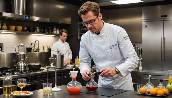 Initiation à la gastronomie moléculaire avec un siphon de cuisine