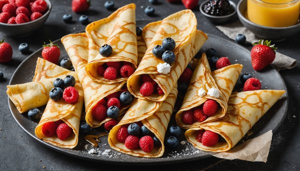 Incursion dans l'histoire des crêpes sucrées salées